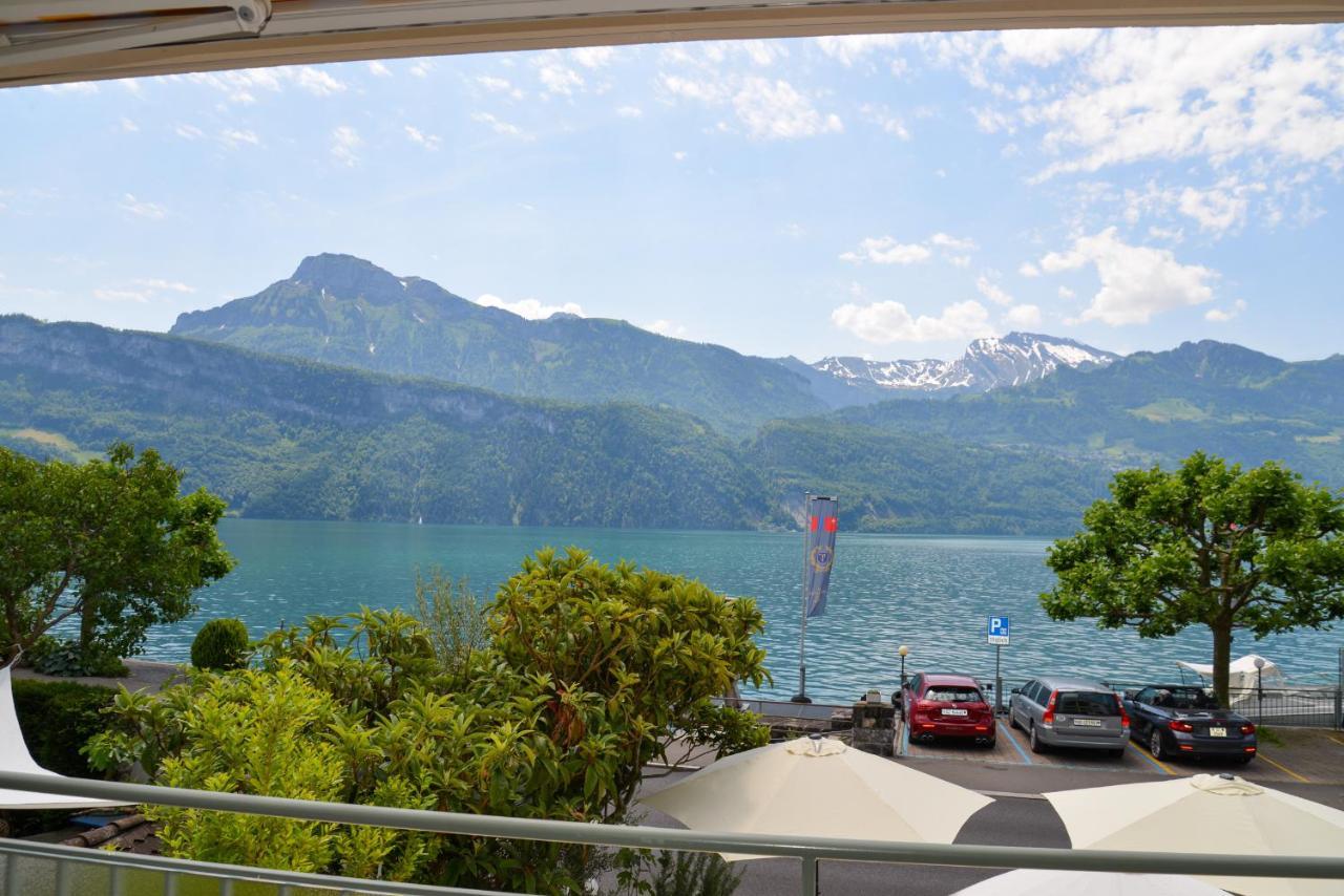 Seehotel Riviera At Lake Lucerne Gersau Luaran gambar