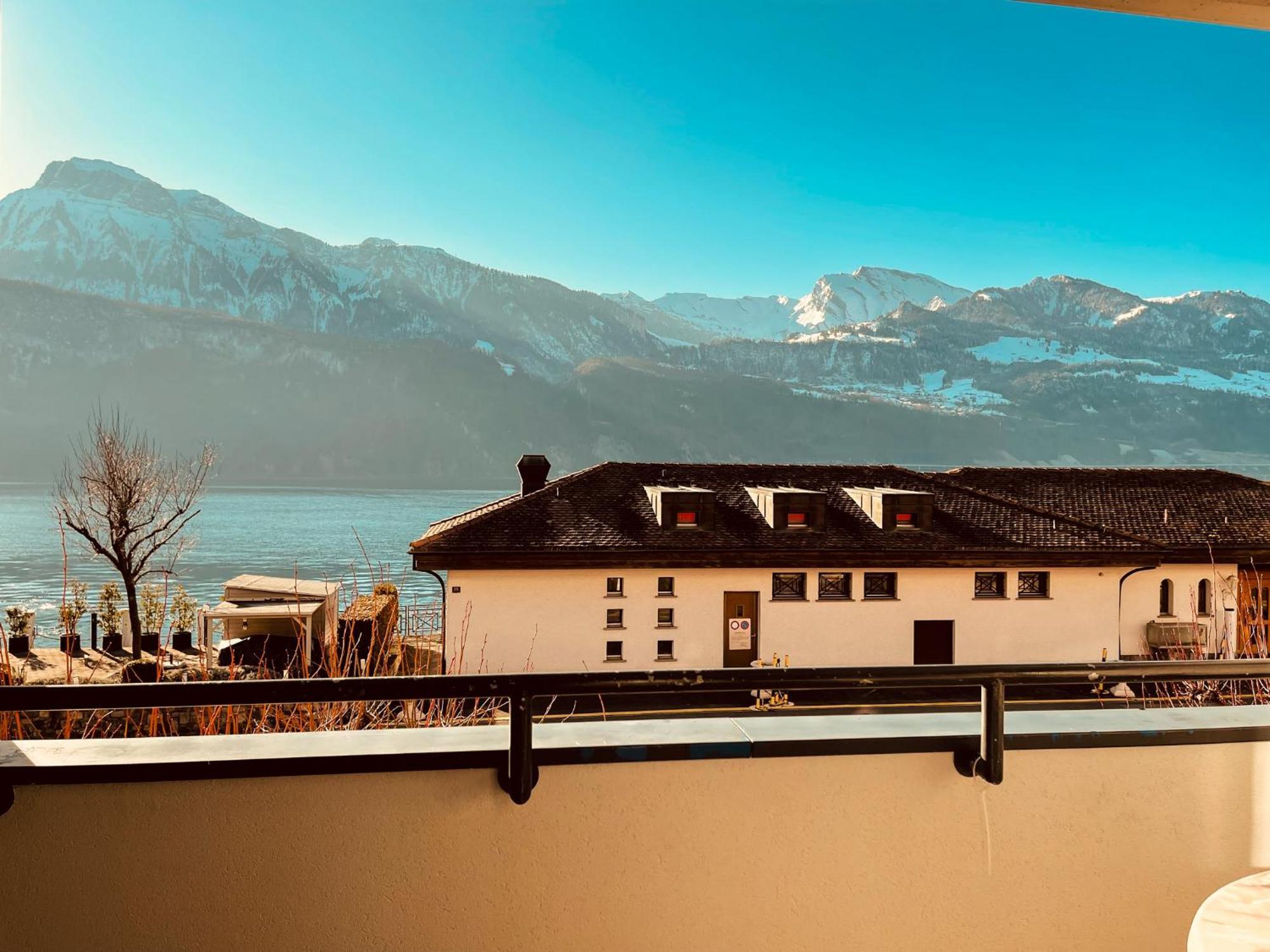 Seehotel Riviera At Lake Lucerne Gersau Luaran gambar