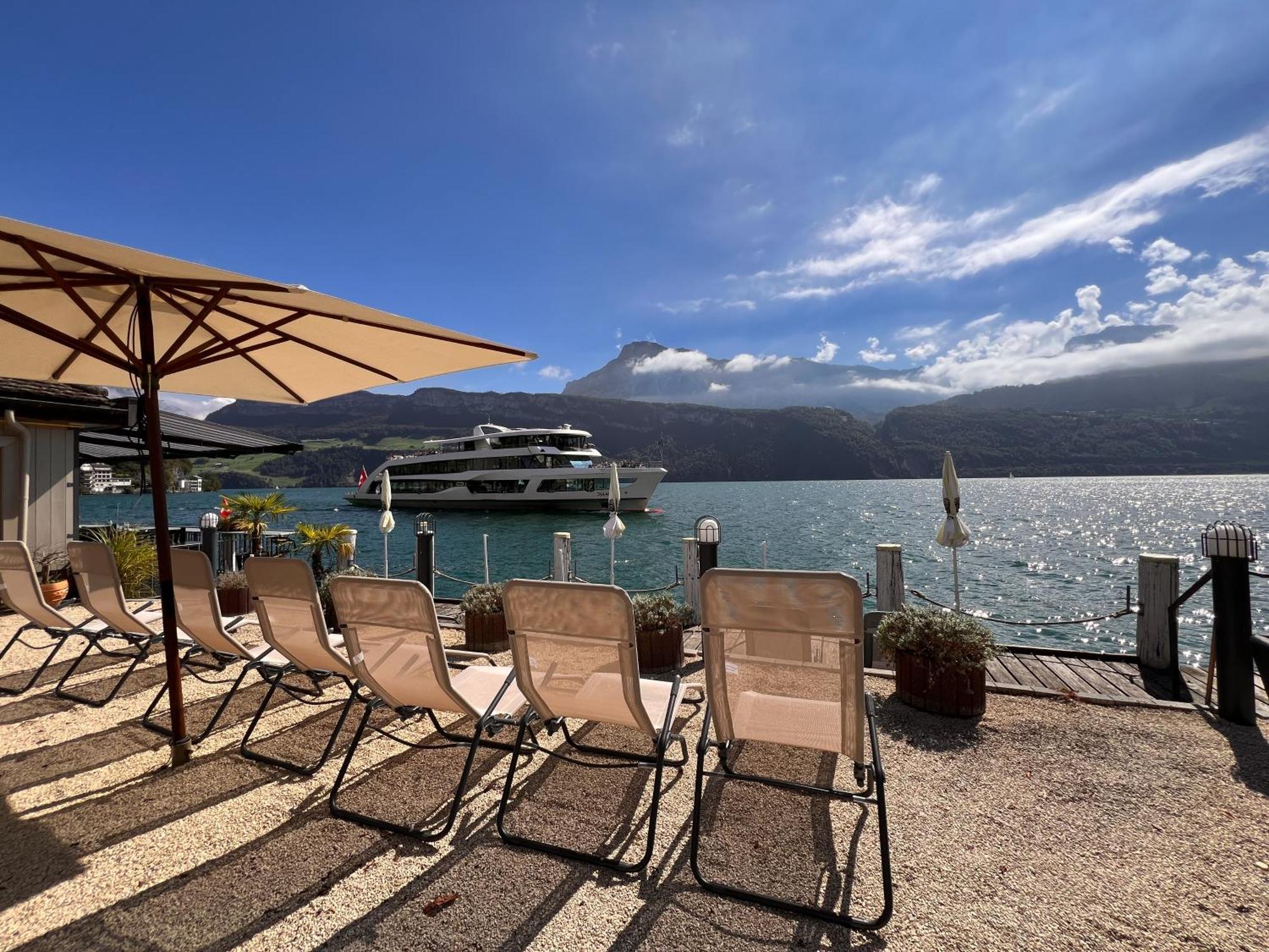 Seehotel Riviera At Lake Lucerne Gersau Luaran gambar